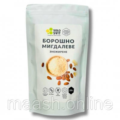 Мигдалеве борошно знежирене Solosvit, 250 г