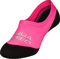 Шкарпетки для басейну Aqua Speed NEO SOCKS 6103 (177-03) 24-25 Чорно-рожевий (5908217661036)