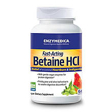 Betaine HCI 600mg - 60 caps