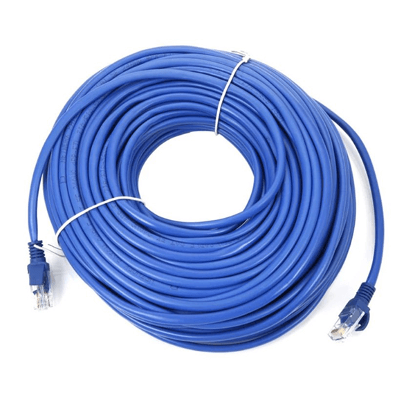 Патч-корд Utp, RJ45, Cat.5e, довжина 25 м, синій