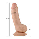 Фалоїмітатор Real Extreme Dildo 7", фото 6