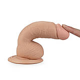 Фалоїмітатор Real Extreme Dildo 7", фото 5