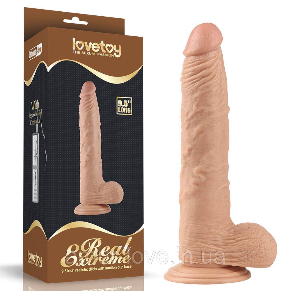 Фалоїмітатор із мошокам Real Extreme Dildo # 2