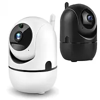 Камера видеонаблюдения QC011 IP CAMERA Wifi Беспроводная поворотная видеокамера с инфракрасной подсветкой,!