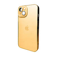 Чохол для смартфона AG Glass Sapphire Frame MagSafe Logo for Apple iPhone 14 Gold