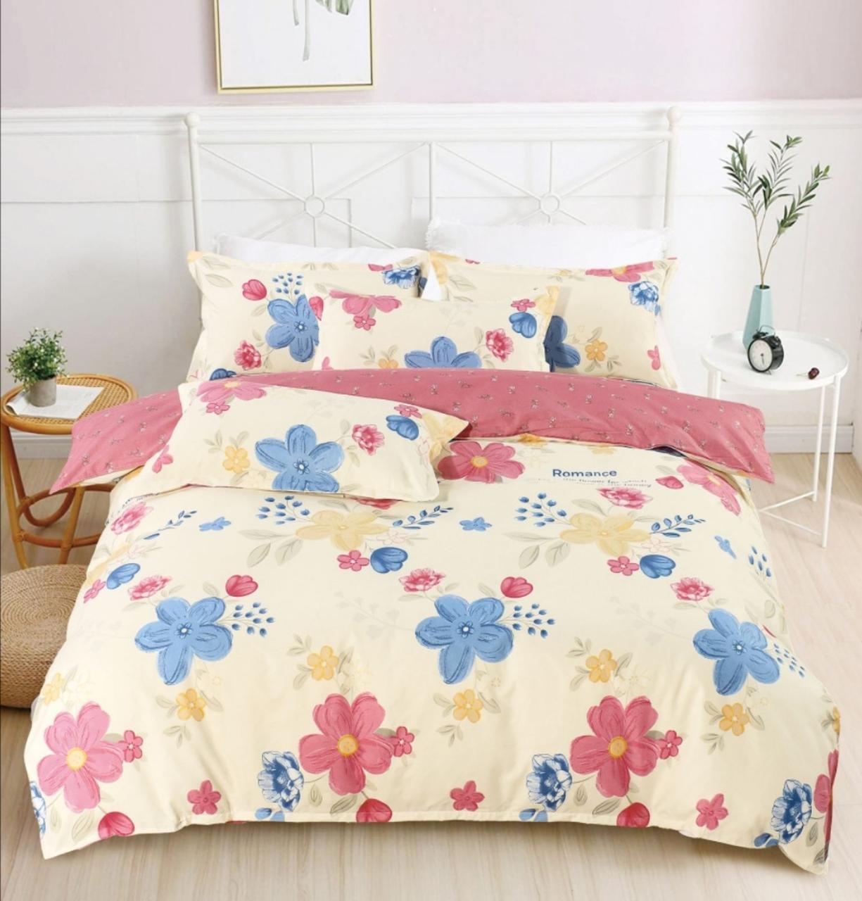 Простынь на резинке ЦВЕТНАЯ 150*200+25см (cotton120g/m²) Модель CD106A