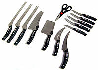 Набор кухонных ножей Mibacle Blade "Чудо-ножи", 12 предметов, Elite