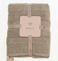 Набір рушників 50х85,70х140 бежевий Pavia 23252