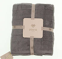 Набір рушників 50х85,70х140 сірий Pavia 23253