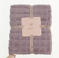 Набір рушників 50х85,70х140 бузковий Pavia 23256