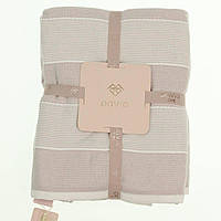 Набір рушників 50х85,70х140 пудровий Pavia 23266