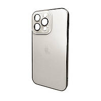 Чохол для смартфона AG Glass Sapphire Frame MagSafe Logo for Apple iPhone 15 Pro White
