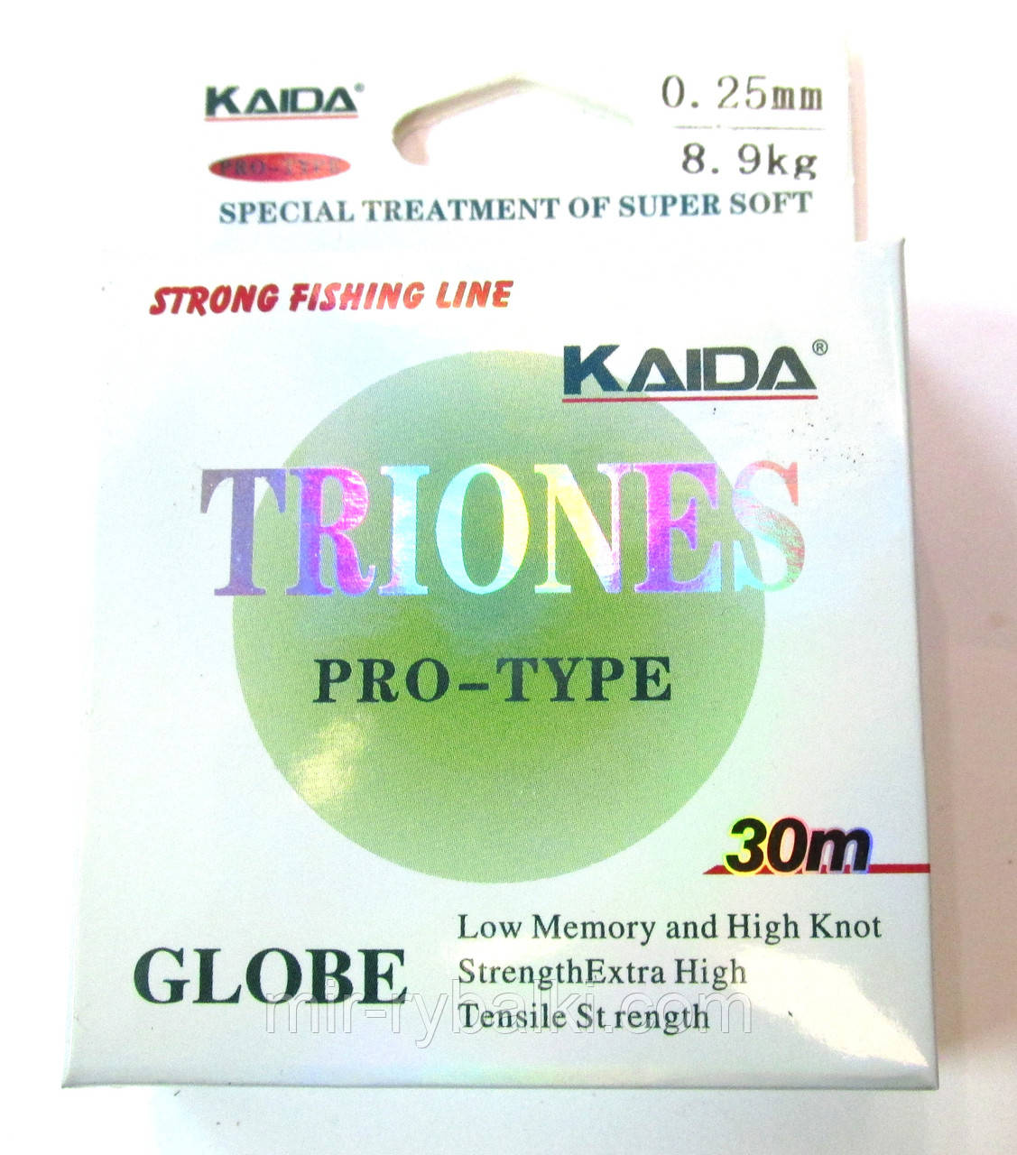 Волосінь Kaida Triones 30 m 0.25 mm