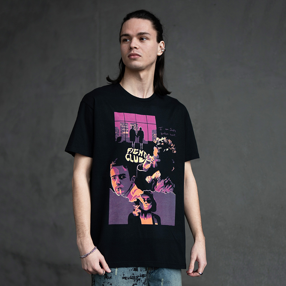 Футболка унісекс Fight Club XS чорний, фото 1