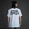 Футболка RWB - Metallica - And Justice For All (1988), біла, фото 4