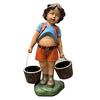 Садовая Фигура Мальчик с ведром 48 см (Полимер)