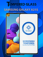 Защитное стекло для Samsung A21s , Самсунг А21с ( Premium Tempered 6D Glass )