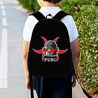 Рюкзак детский Пабг "PUBG BATTLEGROUNDS" 34х27см,городской ранец для мальчика с принтом