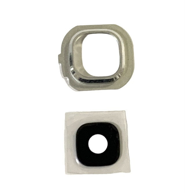 Скло камери для Samsung J510/J5 2016/J710/J7 2016 з рамкою White, фото 1