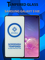 Защитное стекло для Samsung S10E , Самсунг С10Е ( Premium Tempered 6D Glass )