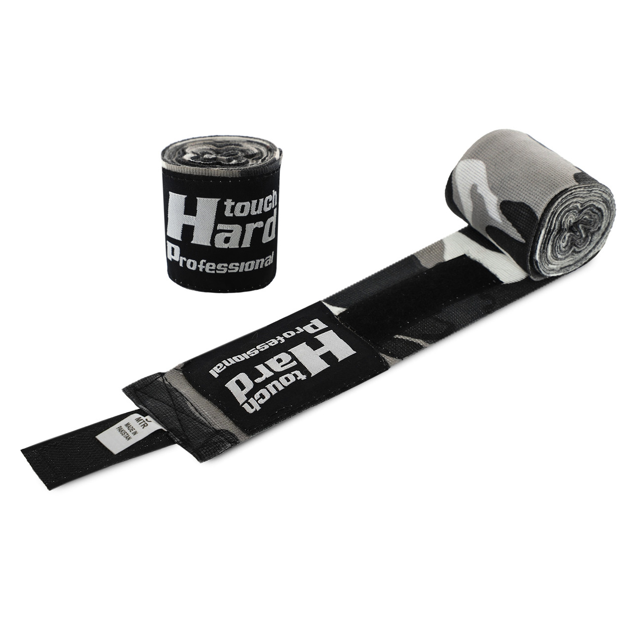 Бинти боксерські 3 м еластичні (2шт) HARD TOUCH BO-4431 чорний