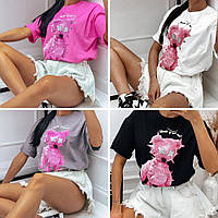 YB_Женская молодежная свободная футболка Арт. 240А350 42/44 Белый