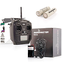 FPV пульт RadioMaster TX12 MKII ELRS M2 з акумулятором RadioMaster