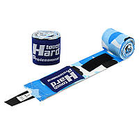 Бинти боксерські 3 м еластичні (2шт) HARD TOUCH BO-4431 синій