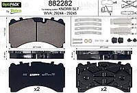 Колодки тормозные Мерседес Актрос МП4 дисковые суппорт Knorr SM7 WVA 29244/29245 882282