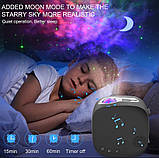 Проєктор зоряного неба Starry Sky 2503, чорний, фото 6