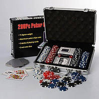 Набор для покера M 2777 на 200 фишек