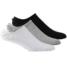 Набір спортивних шкарпеток (сліди) розмір 43-45 Reebok Invisible Sock 3 штуки оригінал, фото 2