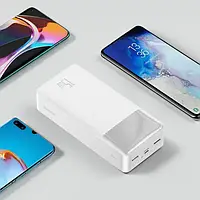 Внешний аккумулятор/павербанк Baseus Bipow Digital Display 30000mAh 15W White (PPDML-K02)