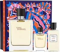 Набор Hermes Terre d'Hermes туалетна вода 100 ml, туалетна вода 12,5 ml, бальзам после бриться 40 ml