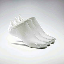 Шкарпетки (сліди) Reebok Invisible Sock розмір 43-45 оригінал 3 шт. білі, фото 3