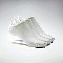 Шкарпетки (сліди) Reebok Invisible Sock розмір 43-45 оригінал 3 шт. білі, фото 4