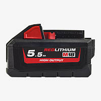 Аккумулятор HIGH OUTPUT Milwaukee M18 HB5,5