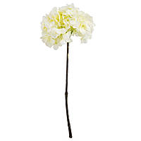 Декоративные искусственные цветы гортензия "Анисия"кремовая 42 см