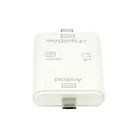 Кардридер Infinity CardReader 2in1 для Apple and MicroUSB White