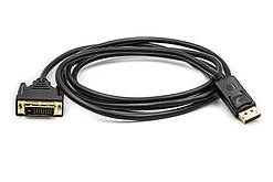 Кабель PowerPlant DisplayPort — DVI, 1.8 м