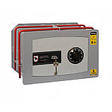 Вбудований сейф Griffon W.2319.K.C, сейф в стіну, сейф що вбудовується в стіну, вбудований сейф, фото 3