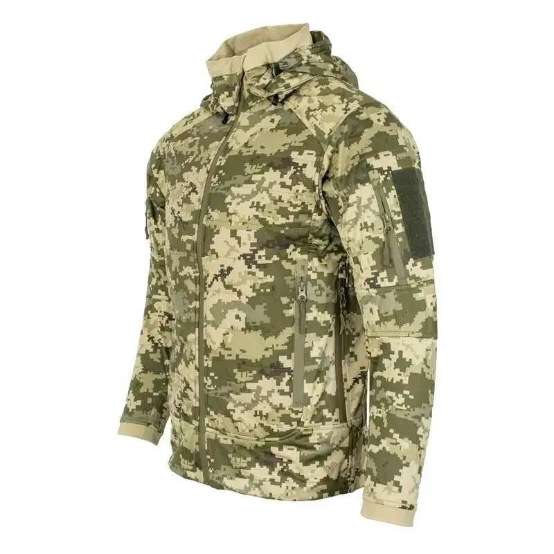 Куртка демісезонна Call Dragon GEN 5 ММ14, тактична куртка софтшел, військова куртка піксель вологозахисна