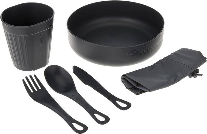 Набір туристичного посуду Sea to Summit DeltaLight Solo Set 1.1 (Grey), фото 1