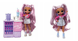Кукла ЛОЛ Сюрприз ОМГ Свит Нейлс Китти Квин Кафе LOL Surprise OMG Sweet Nails Kitty K Café