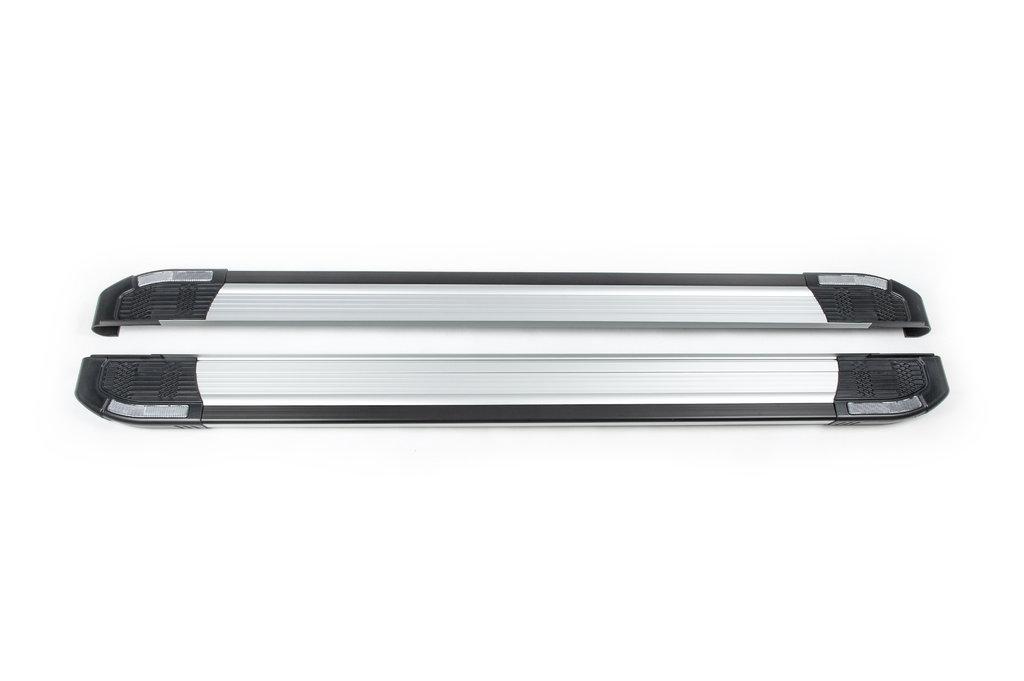 Бокові пороги Rainbow (2 шт., Алюміній) для Jeep Cherokee KL 2013-2024 рр