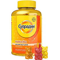 Супрадин Ведмежуйки пастилки жувальні, №60 Вітаміни