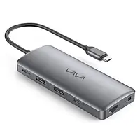 USB-хаб VAVA 11-in-1 с 100W PD, HDMI 4K, SD/TF Card Slot, Ethernet (VA-UC018)