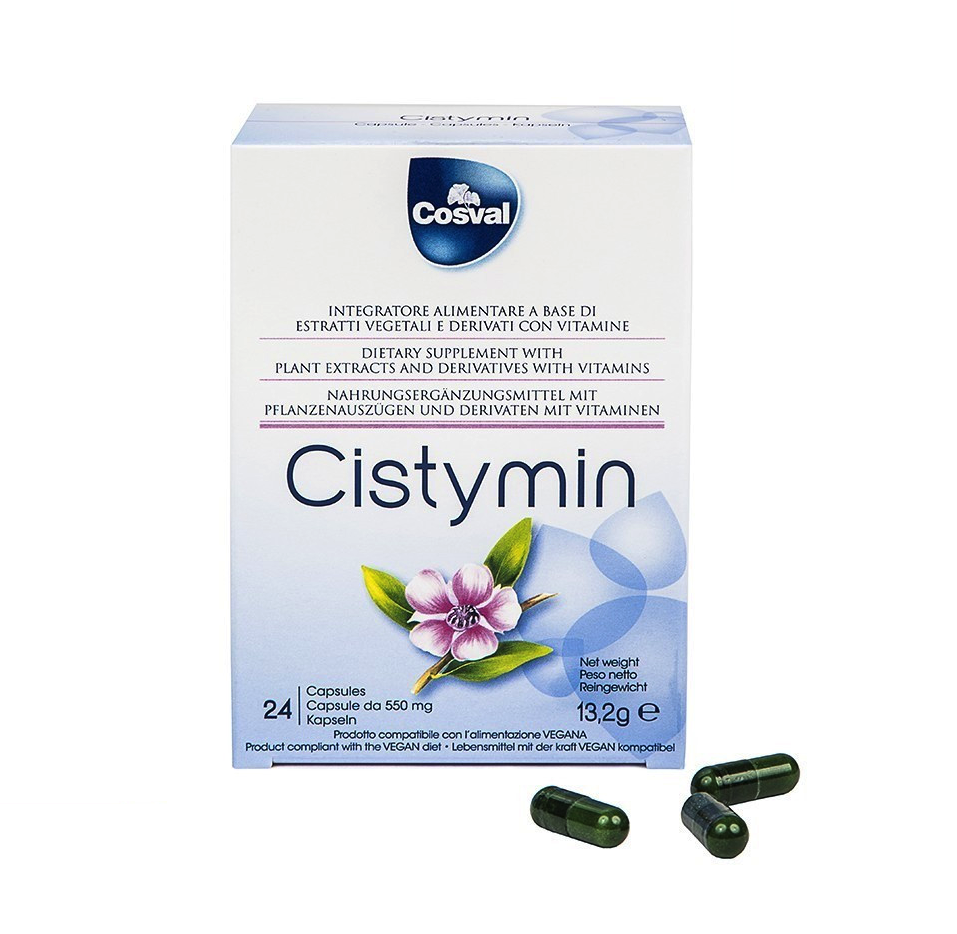 Цистимін 24 капс. Вівасан Швейцарія Cistymin Vivasan Swiss product
