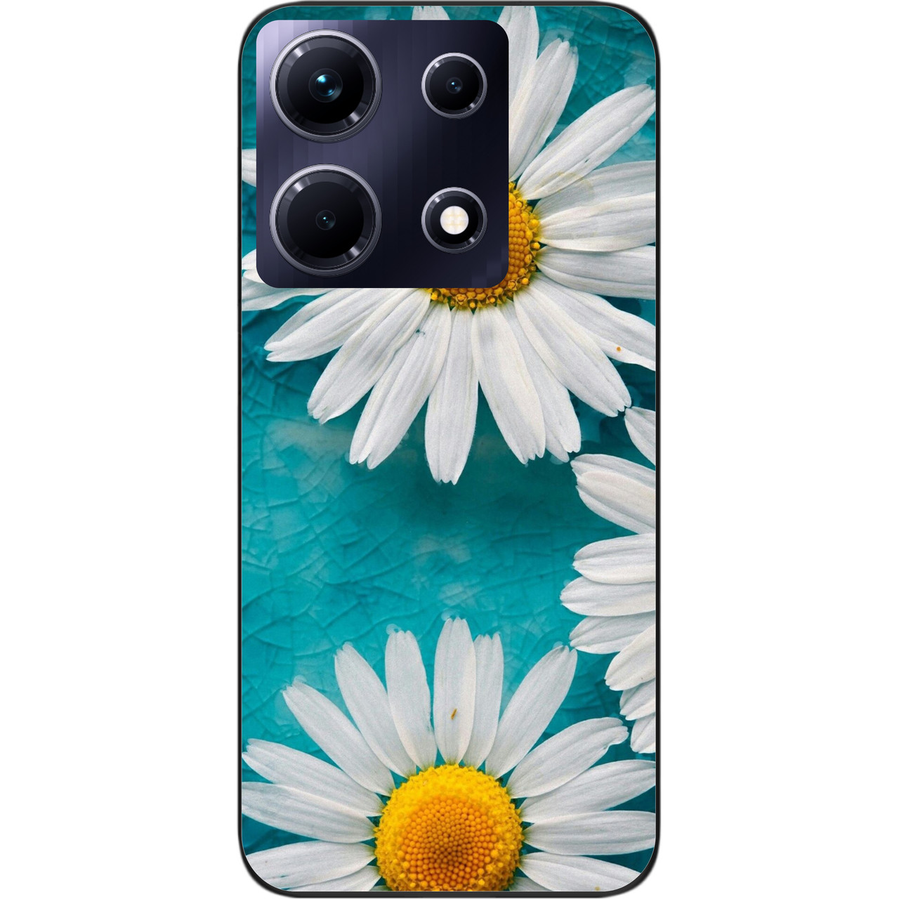 Силіконовий чохол Epik для Infinix Note 30 4G (X6833B) з картинкою Ромашки