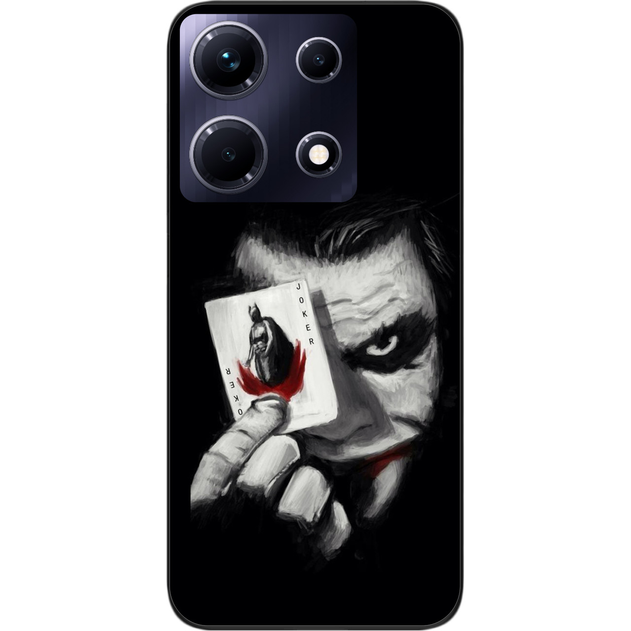Силіконовий чохол Epik для Infinix Note 30 4G (X6833B) з картинкою Джокер з картою